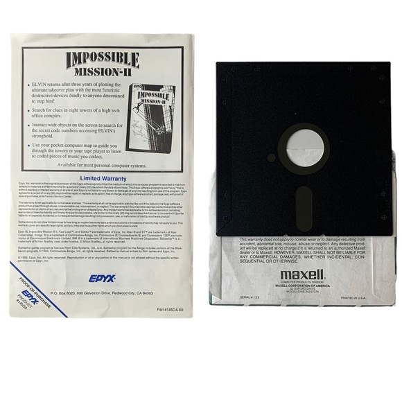 Battleship C64/128 Commodore 64 Retro PC Game Vintage Epyx 1988 - Picture 8 of 8